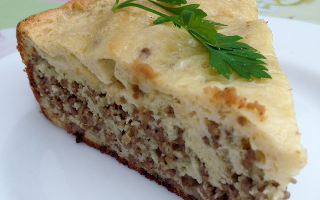 Torta salgada semi-integral