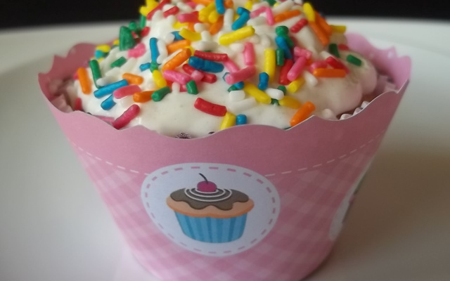 Cupcake de banana