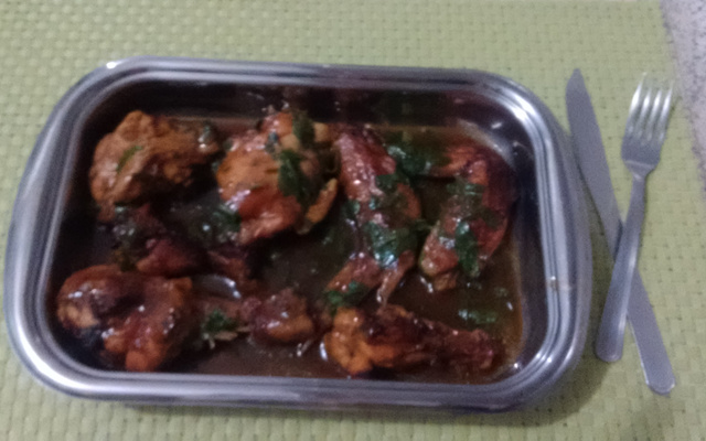 Frango ao molho agridoce