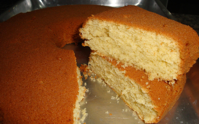 Bolo de laranja de liquidificador