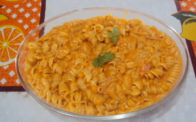 Macarronada de panela de pressão