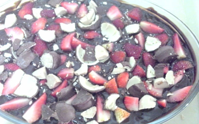 Torta Bombom de Morango