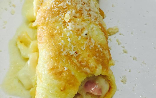 Rocambole de ovo