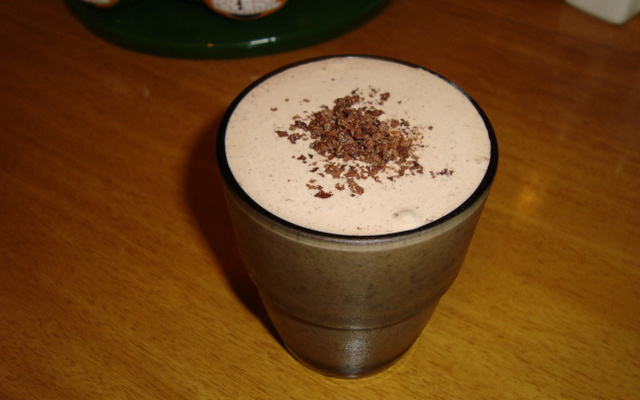 Milk shake rápido de Ovomaltine