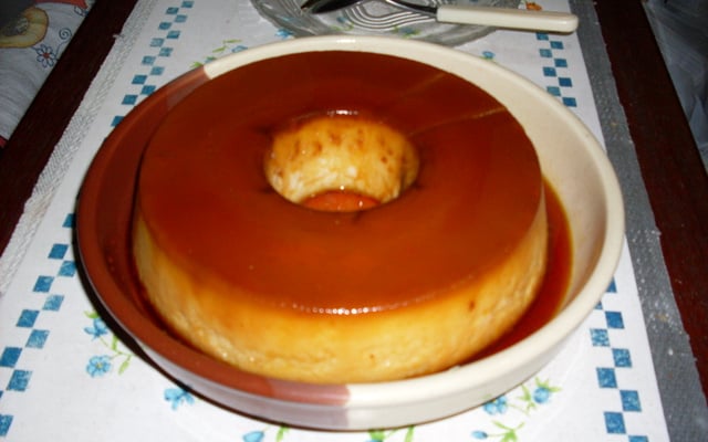 Pudim de pão delícia