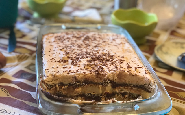 Pavê de chocolate maravilhoso