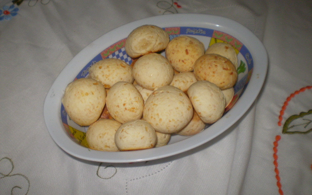 Pão de queijo 3 ingredientes