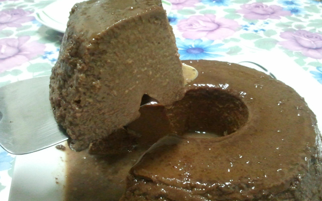 Pudim de chocolate