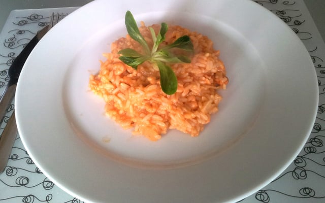 Risoto de camarão fácil e rápida