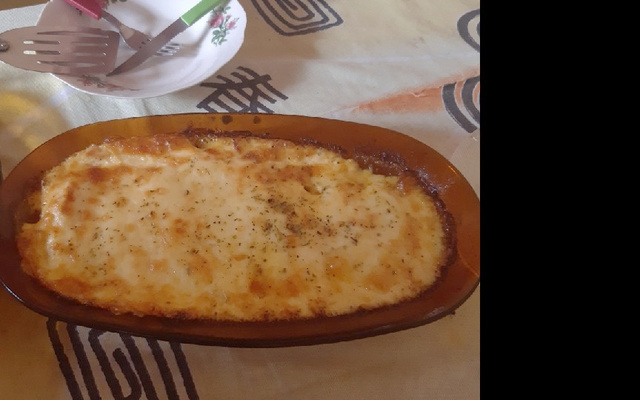 Filé de frango ao molho branco