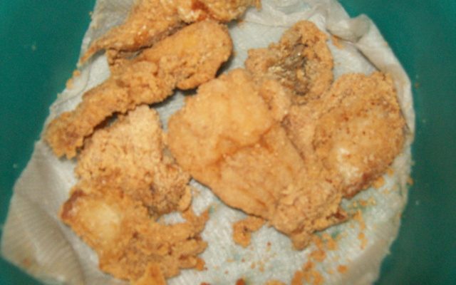 Filé de peixe a milanesa