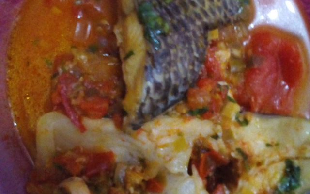 Moqueca de tilápia