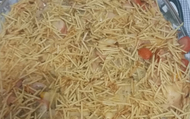 Cachorro quente de forno