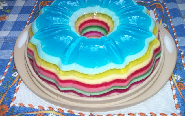 Arco-Iris de Gelatina