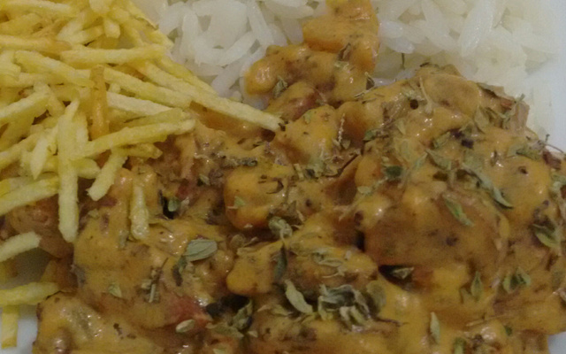 Estrogonofe de linguiça