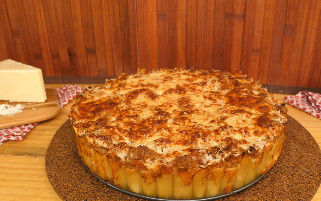 Torta de macarrão