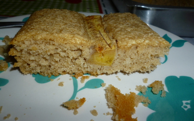 Bolo de banana rápido da vovó