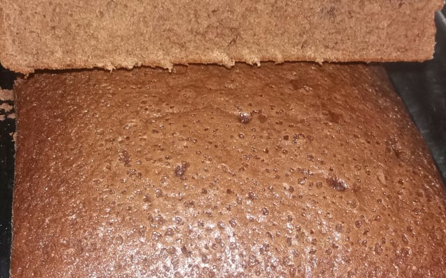 Bolo de chocolate simples