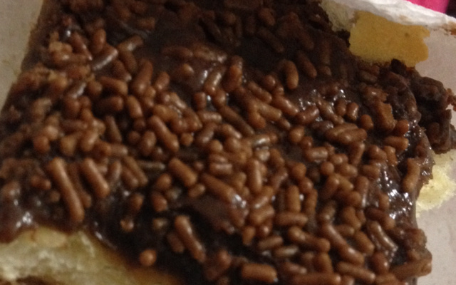 Pizza rápida de chocolate