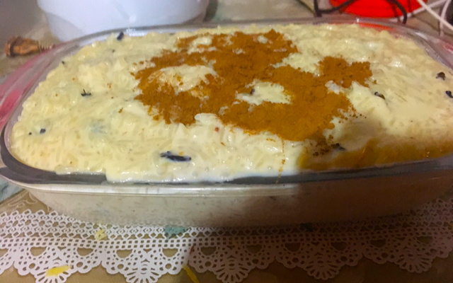 Arroz doce delicioso supercremoso