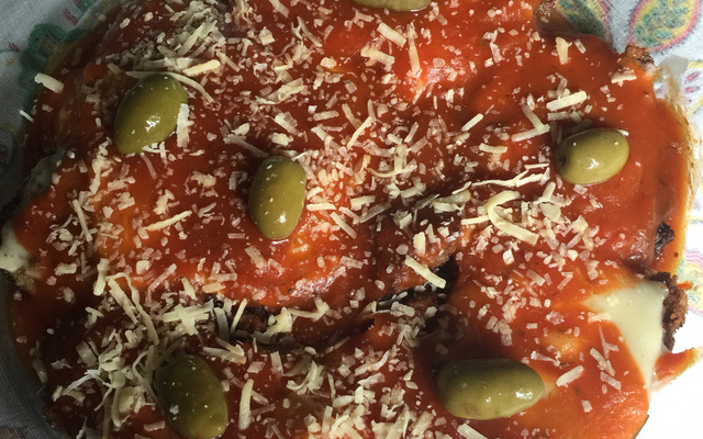 BIfe à parmegiana diferente