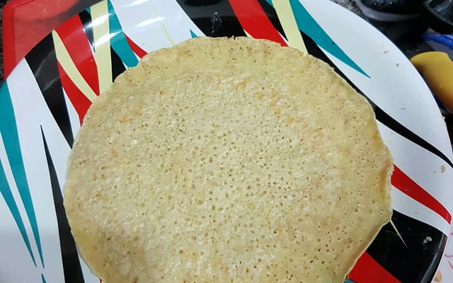 Massa de panqueca fit