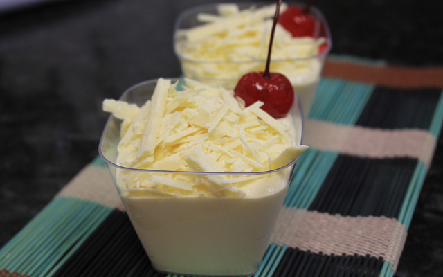 Mousse de Chocolate Branco