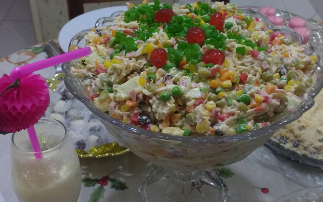 Salpicão de Natal - Adir Prates