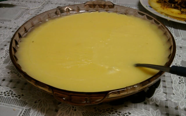 Polenta de panela de pressão
