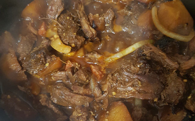 Carne assada rápida