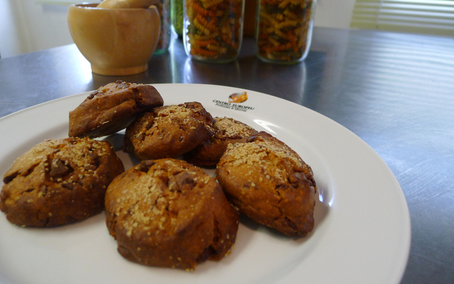 Cookies maravilhosos de chocolate