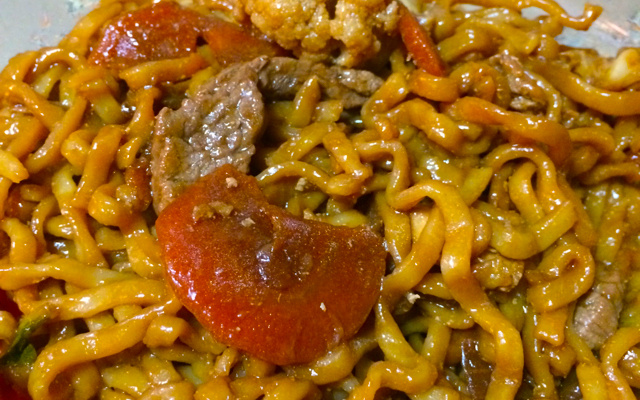 Yakissoba rápido delícia