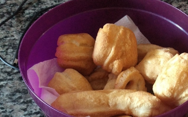 Bolinho frito de polvilho