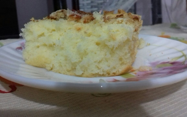 Bolo de kefir com goiabada