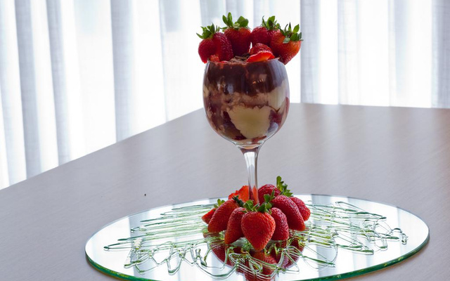 Bombom Aberto de Morango