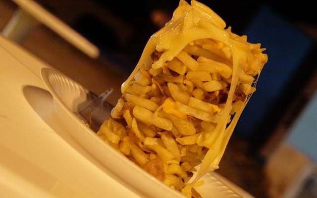 Torre de batata frita baiana