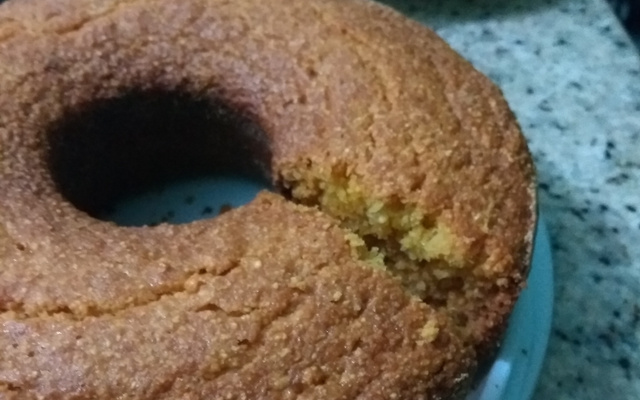 Bolo de milho vegano (cremoso)