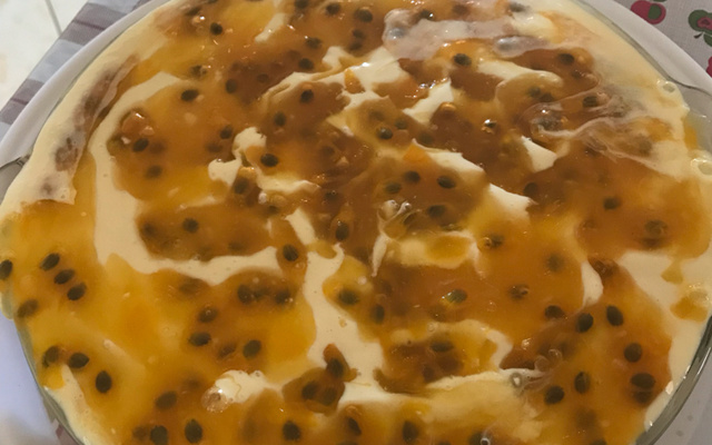 Pavê de maracujá fácil