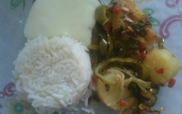 Bacalhau simples ao forno