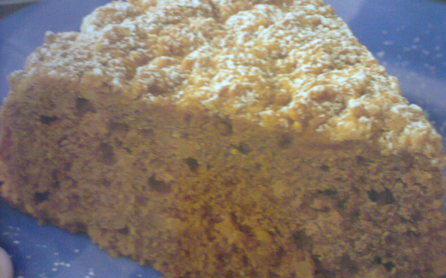 Bolo streusel de café