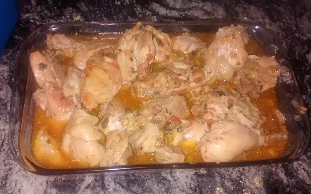 Frango maravilhoso de pressão