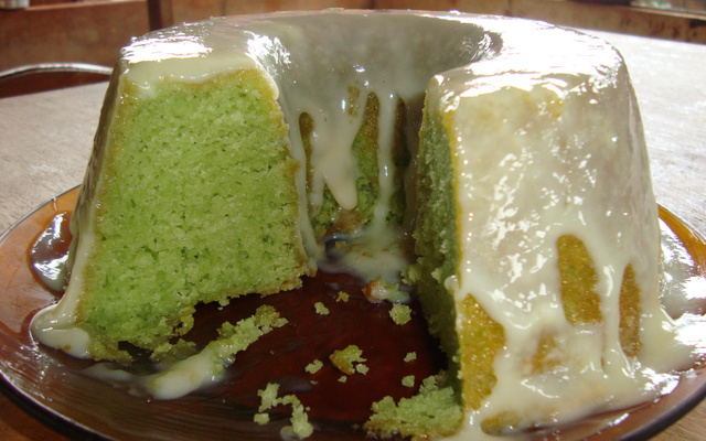 Bolo de limão (verde)