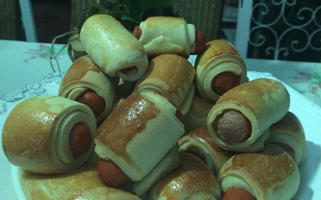 Massa para salgadinho (esfiha, enrolado de salsinha e presunto e queijo)