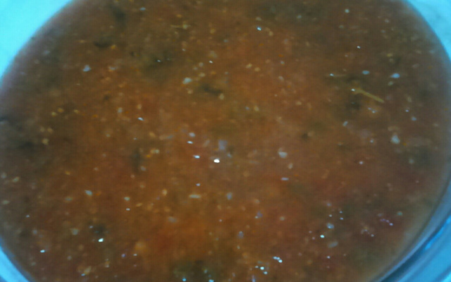 Molho de tomate caseiro