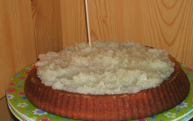 Bolo de Laranja com Coco