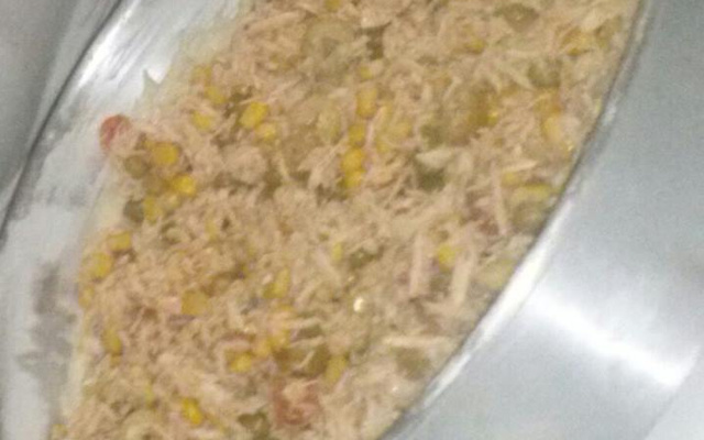 Torta de frango com requeijão