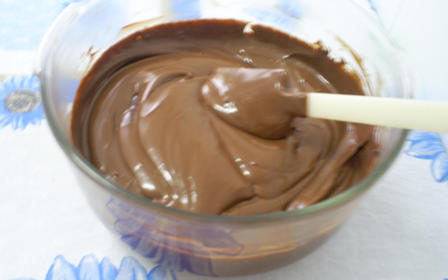 Sorvete de chocolate