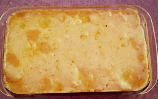 Filé de frango ao requeijao cremoso