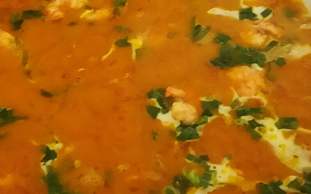 Bobó de camarão com abóbora