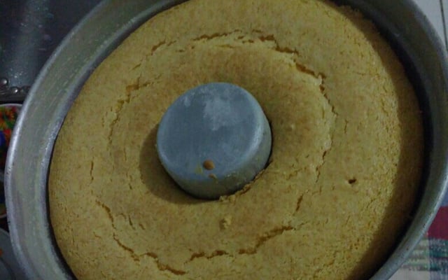 Bolo de fubá da vó Maria